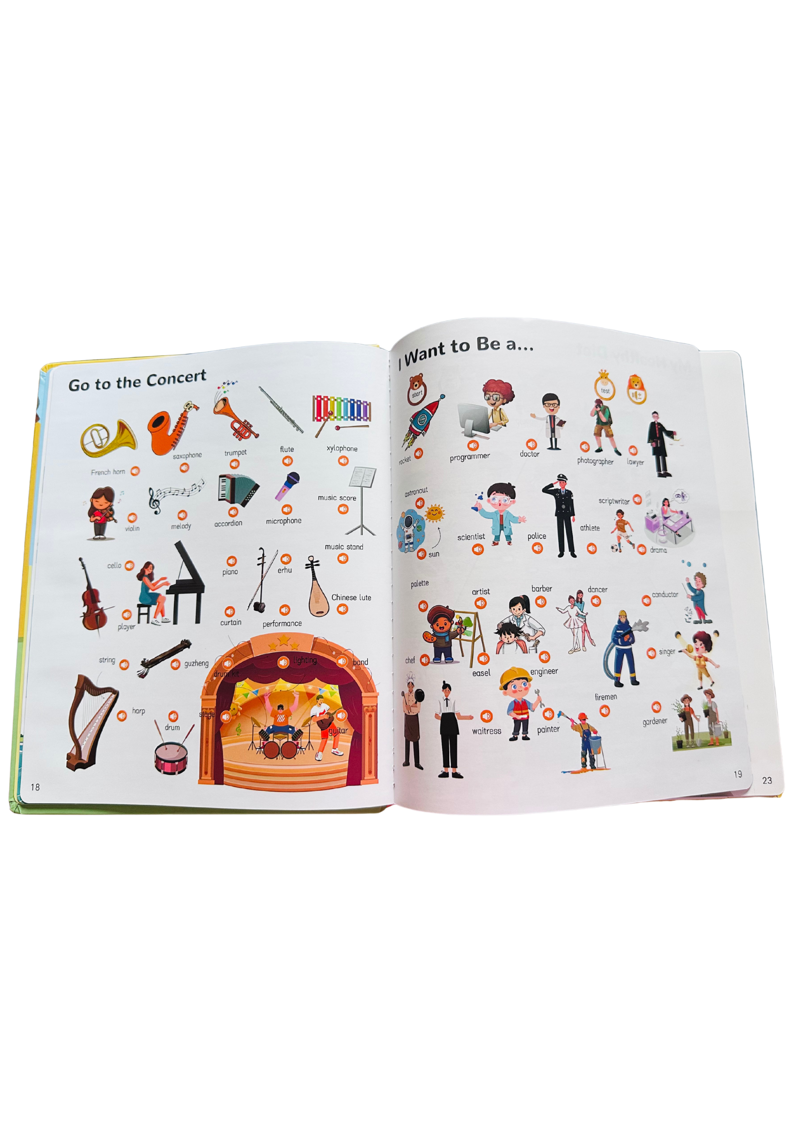 Preschool English Words Sound Book