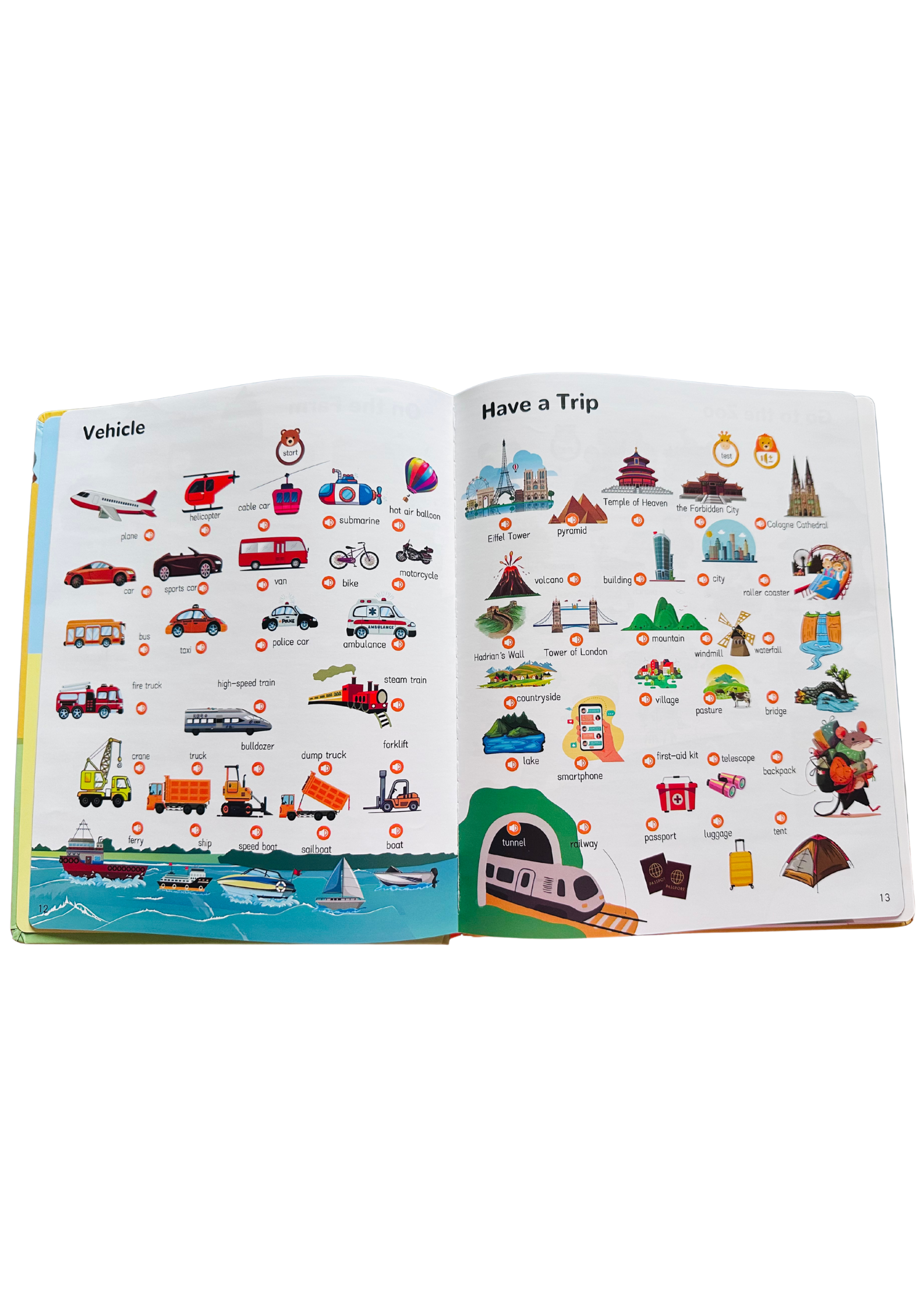 Preschool English Words Sound Book