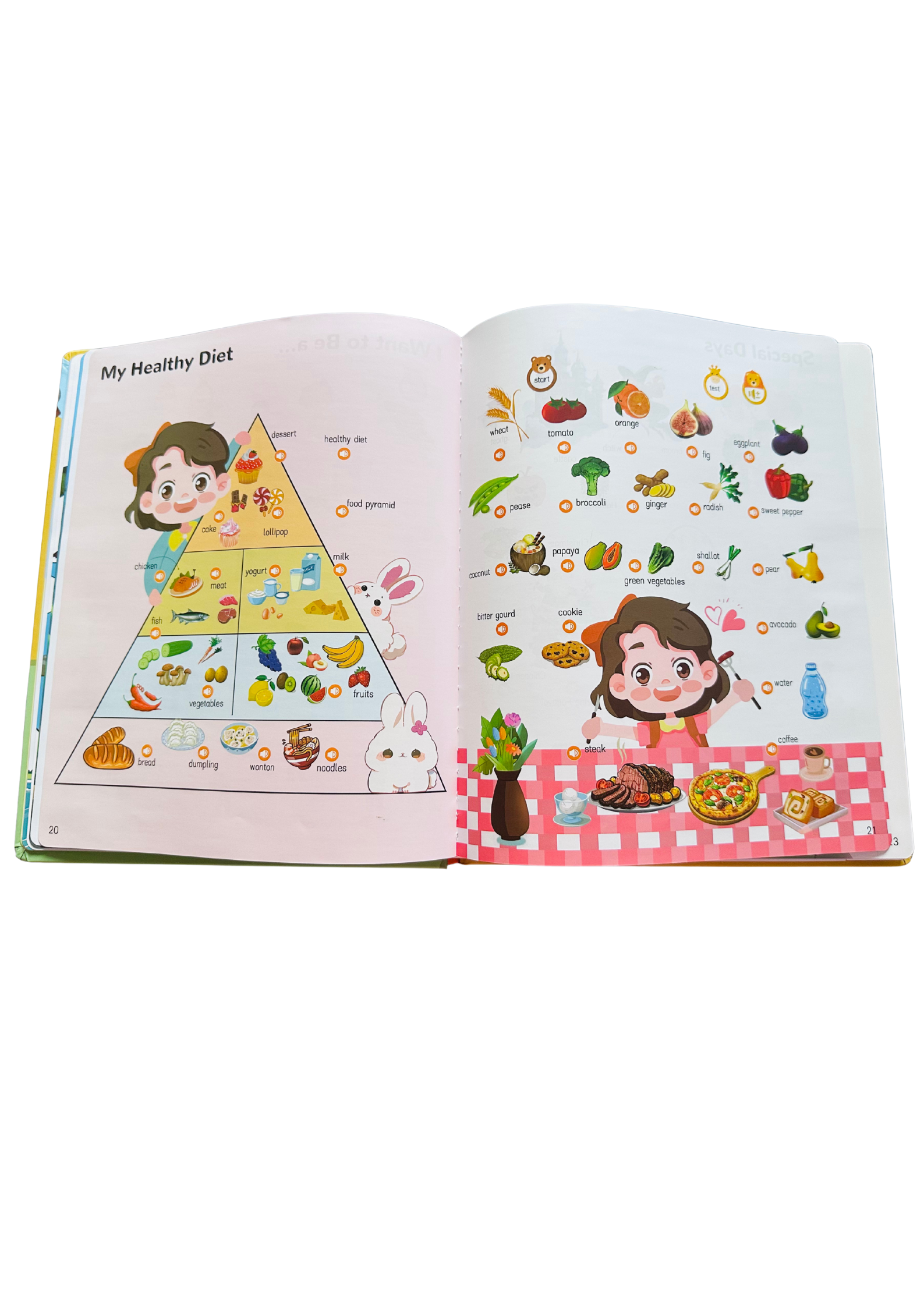 Preschool English Words Sound Book